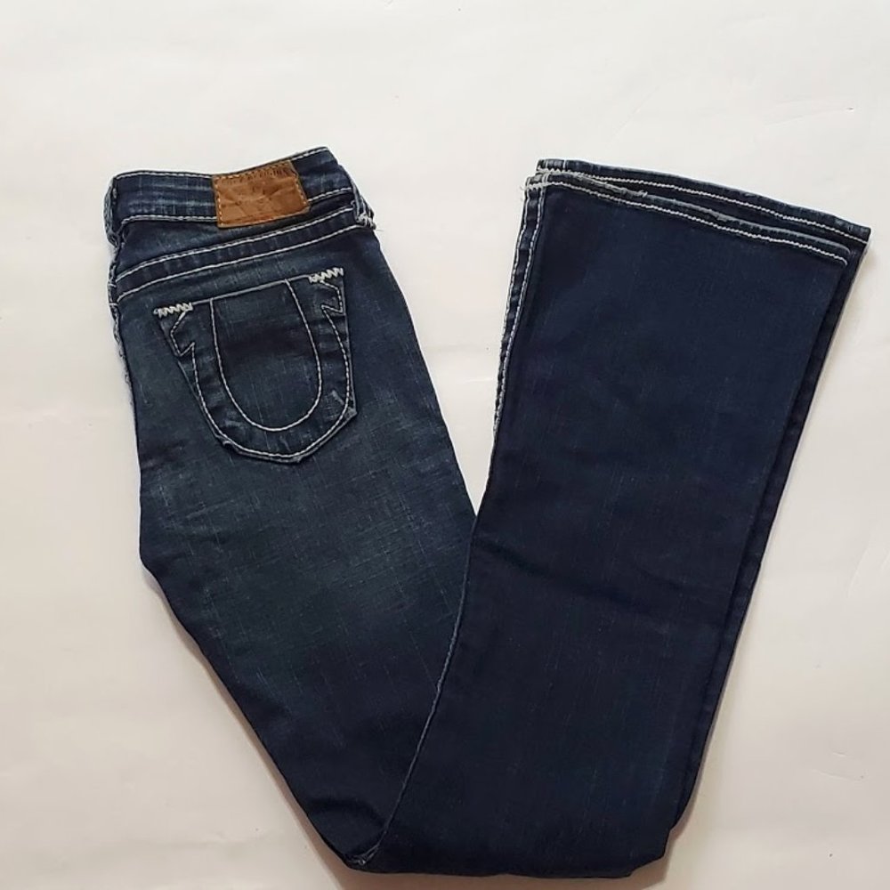 Dark Wash Bobby Big T Womens True Religion Jeans
